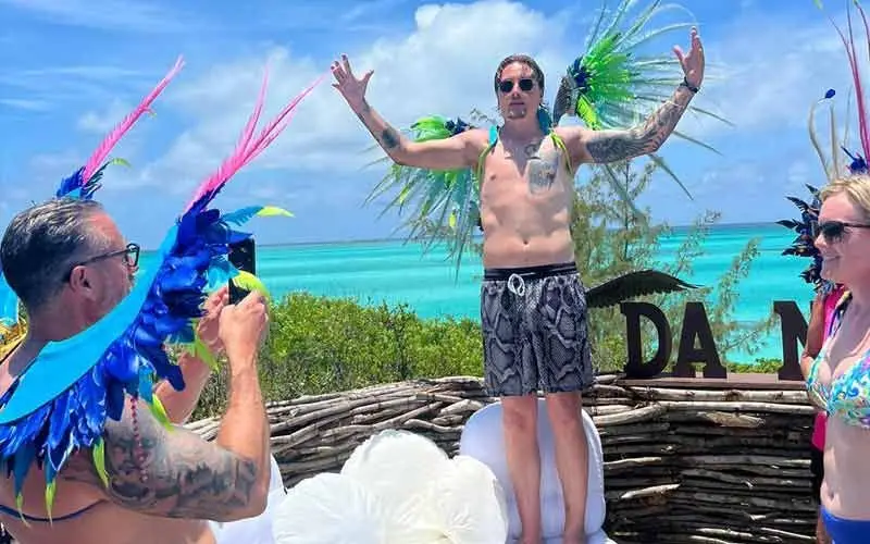 Island Escapes Bahamas guests, swimming pigs, and Nassau adventures