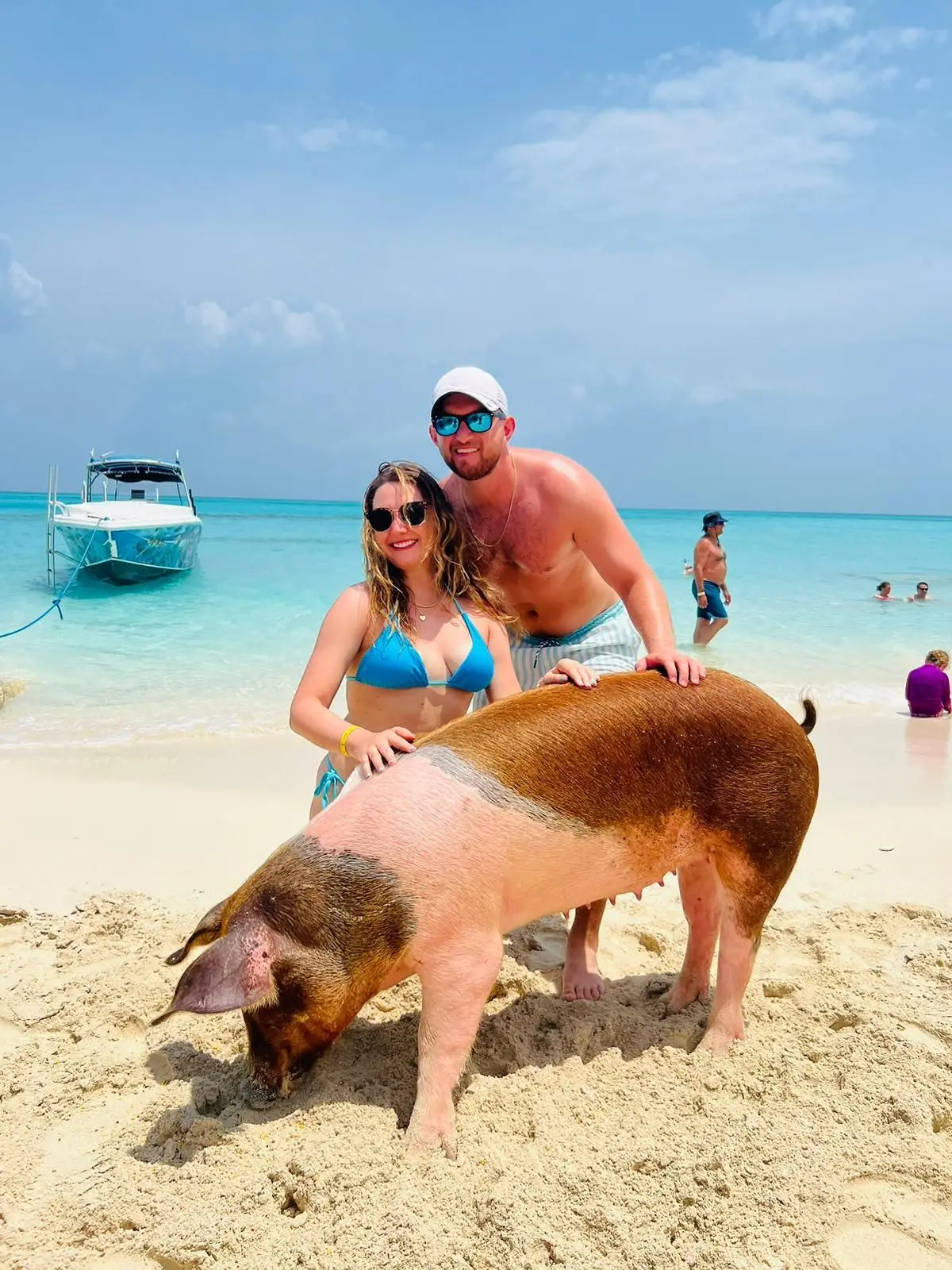 Perfect Day swimming pigs, snorkel and beach lunch tour